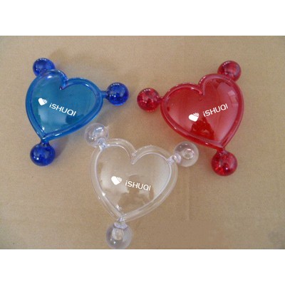 Plastic Heart Shaped Massagers