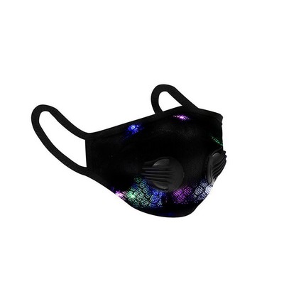 LED Light Mouth Mask with Valve