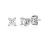 Jilco Inc. 1.00 TWT White Gold Princess Cut Diamond Stud Earrings