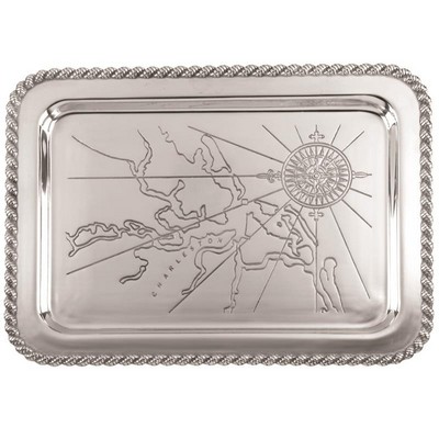 Salisbury Large Latitudes Charleston Map Tray