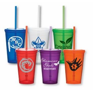 16 Oz. Double Wall Economy Tumbler