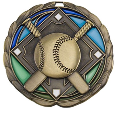 Baseball Epoxy Medallion Medals