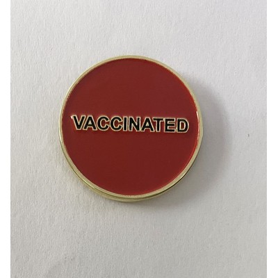 Vaccinated Pin