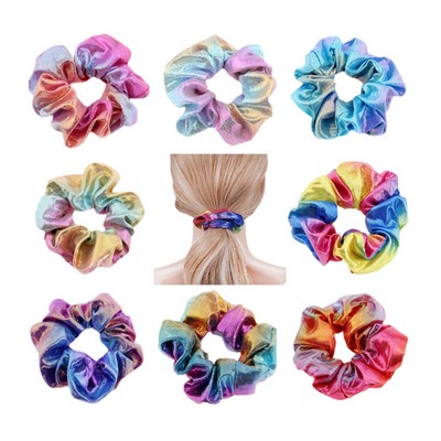 Holographic Hair Scrunchies