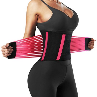 Waist Trimmer Trainer Belt Sport Sweat Workout Slimming Body Shaper Sauna Exercise