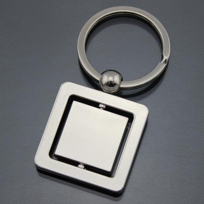 Square Spinner Keychain