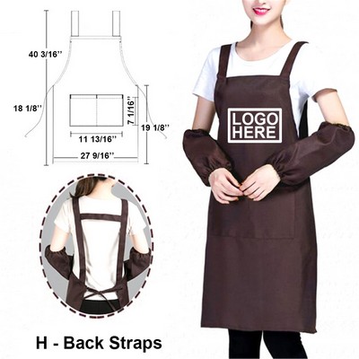 Aprons With Pocket / Solid Color Apron