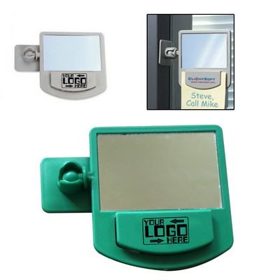 Memo Holder/Computer Mirror w/ one color logo