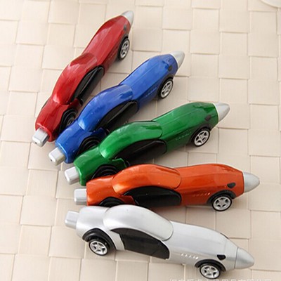 Plastic Race Car Pen