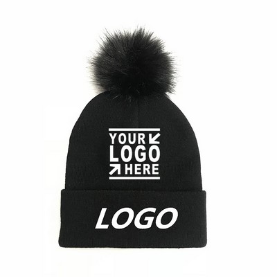 Custom Winter Pom Beanies Hat