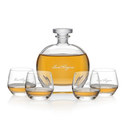 Bexley Decanter & 4 On-the-Rocks