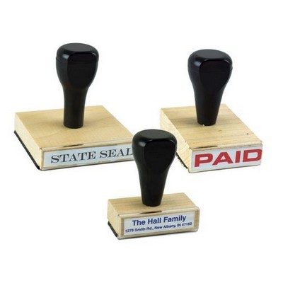 Signature Logo Rubber Stamp