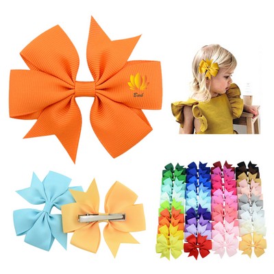 Grosgrain Ribbon Hair Bows Alligator Clips