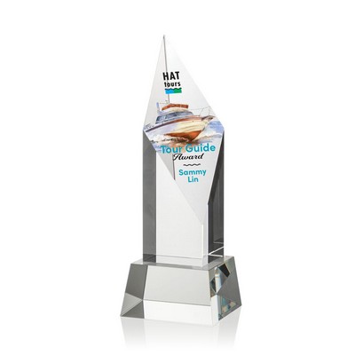 VividPrint™ Award on Base - Vertex/Clear 10"