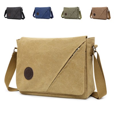 Large-Capacity Casual Messenger Bag