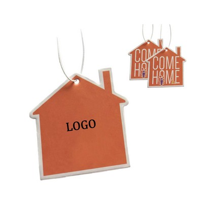 House Shaped Paper Air Freshener