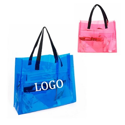 Women's Clear PVC Tote Bag