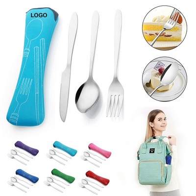 Stainless Steel Travel Utensil Set