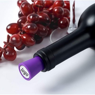 Wine and Beverage Bottle Stoppers with Grip Top