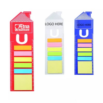 House Shaped Bookmark Sticky Notes