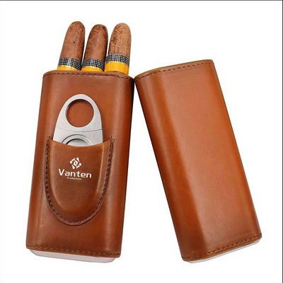 Cigar Case w/Cutter