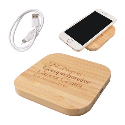 Bamboo 10W Wireless Charger