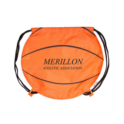 GameTime!® Basketball Drawstring Backpack