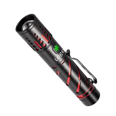 3 Modes Pocket Pen Flashlight with Clip