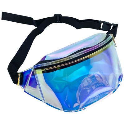 Clear Adjustable Triple Fanny Pack