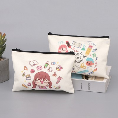 Canvas Pen Bag Stationery Storage Bag