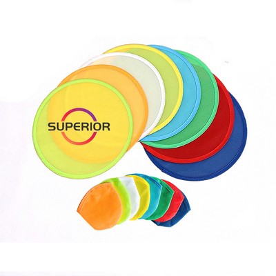 Polyester Folding Flyer Disc Round Fan