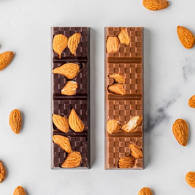 Classic Dark Chocolate Almond Bar