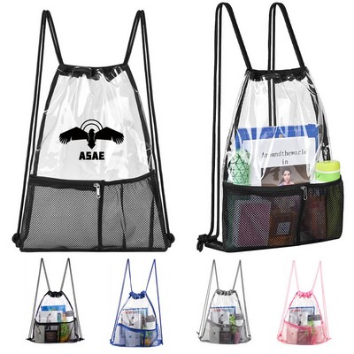 Clear EVA Drawstring Backpack