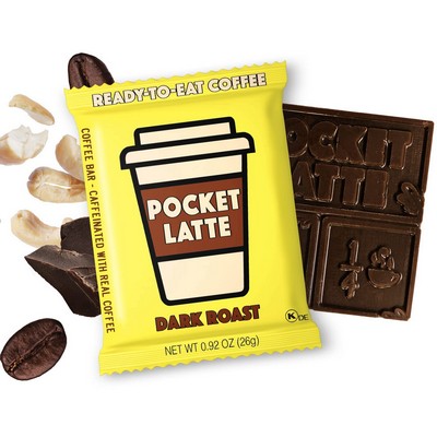 Pocket Latte, DARK ROAST Coffee Chocolate