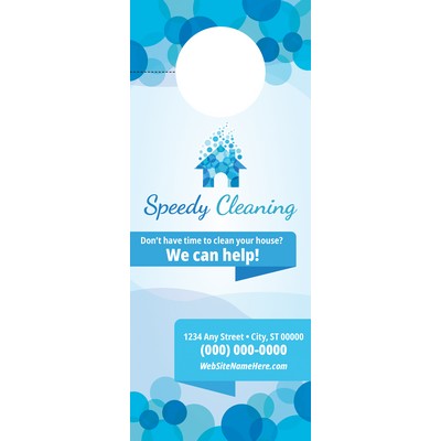 Full Color 1-sided Door Hanger 3.5" x 8.5"