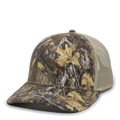 Outdoor Cap OC771CAMO Camo Premium Modern Structured Trucker Cap