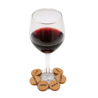 Wine Glass Markers Cork Wine Glass Charms