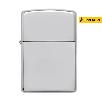 Genuine Zippo windproof lighter - High Polish Chrome