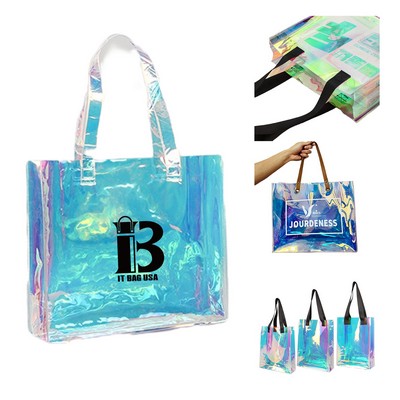 Laser Pvc Tote Bag