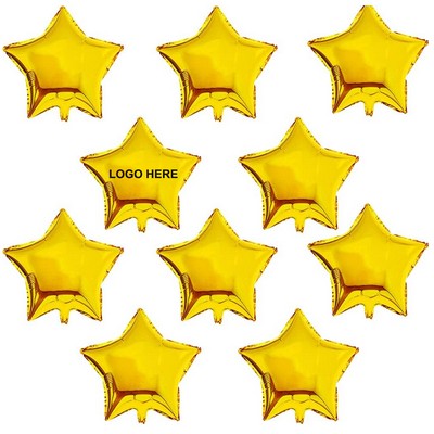 Aluminum Foil Star Balloons