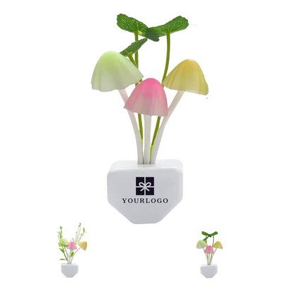 Smart Dusk To Dawn Sensor LED Mushroom Night Light