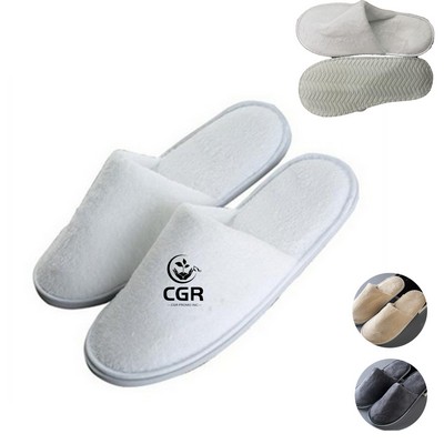 Hotel Coral Fleece EVA Slippers, Spa Slippers