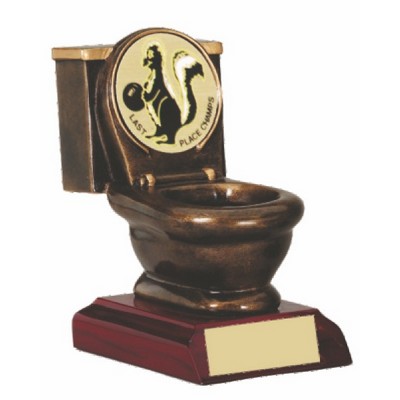 5" Toilet Resin Trophy