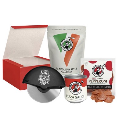 Pepperoni Pizza Kit with Branded Cutter