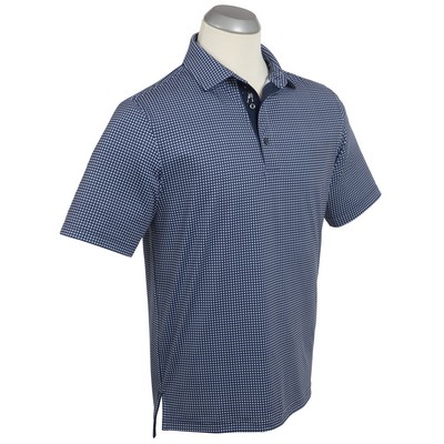 Bobby Jones® Men's Performance Gingham Print Polo