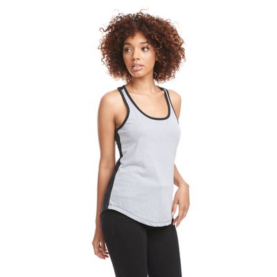 Next Level Apparel Ladies' Ideal Colorblock Racerback Tank