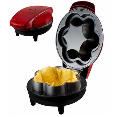 Brentwood 10 Inch Electric Tortilla Taco Bowl Maker for Tostadas Salads Appetizers Dips