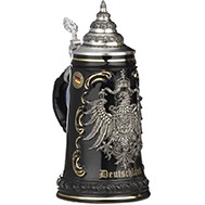 Deutschland Shield Stein, 0.5L