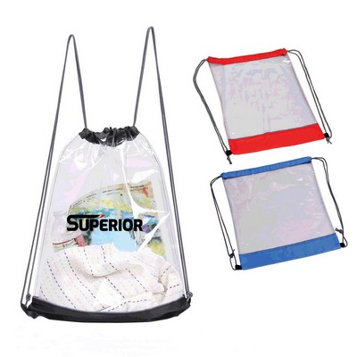 Clear Drawstring Bags