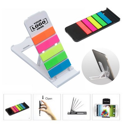 2-in-1 Sticky Note Memo Pad And Phone Holder